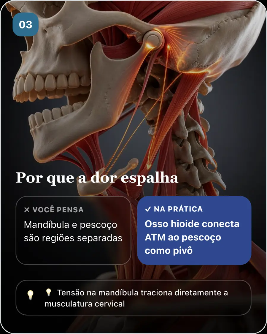 Por que a dor espalha