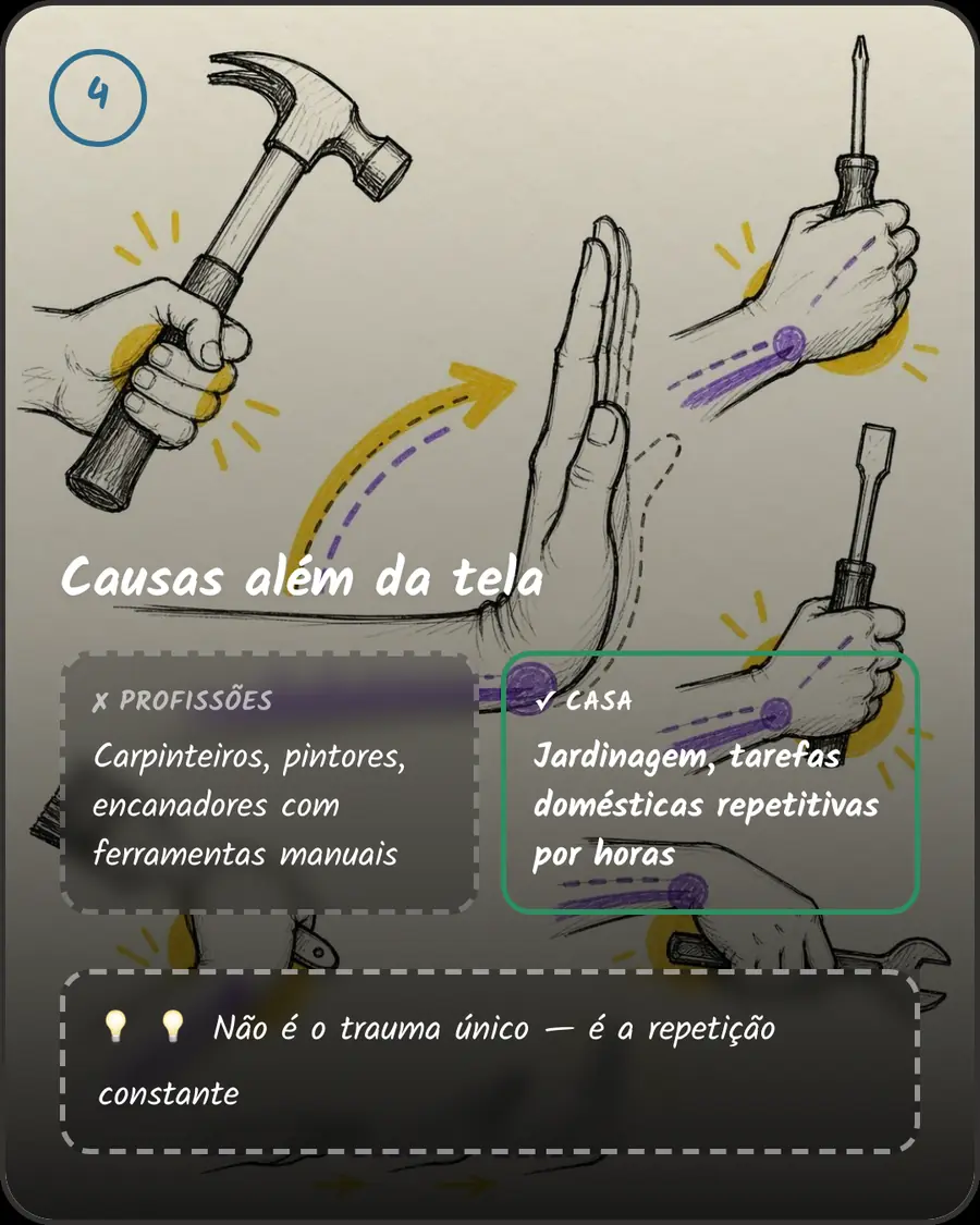 Causas além da tela