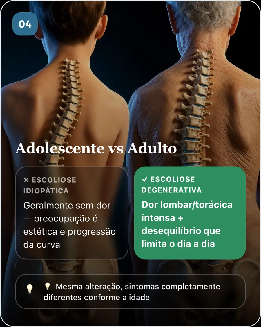 Adolescente vs Adulto