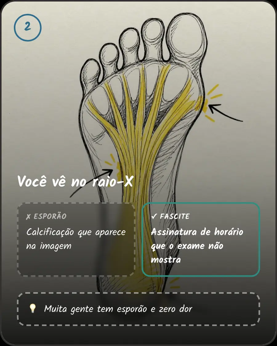 Você vê no raio-X